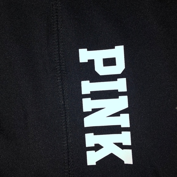Black PINK Victoria’s Secret pullover with zipper - Picture 5 of 6